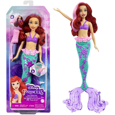 Boneca Princesa Disney Ariel Muda de Cor