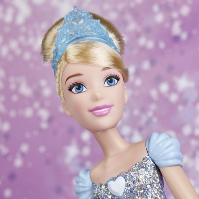 Boneca Princesa Disney Cinderela Brilho Real Hasbro