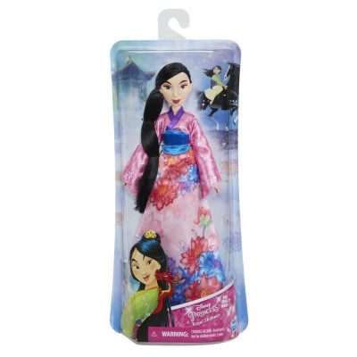 Boneca Princesa Disney Mulan Brilho Real Hasbro