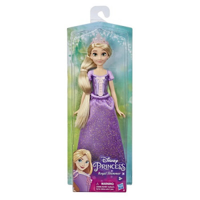 Boneca Princesa Disney Rapunzel Brilho Real