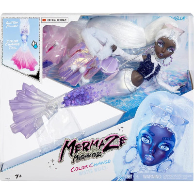 Boneca Sereia Mermaze Mermaidz Winter Waves Crystabella