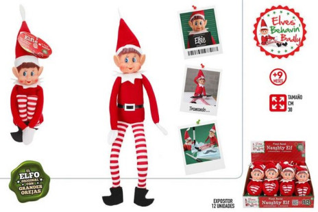 Boneco Natal Elfo 30cms