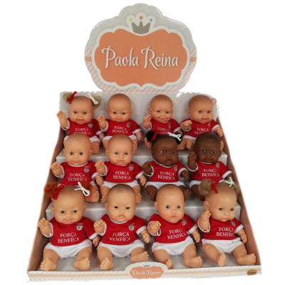 Boneco Pequeno Paola Reina S.L.Benfica 22cm Sortido