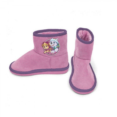 Bota Pantufa Rosa Patrulha Pata