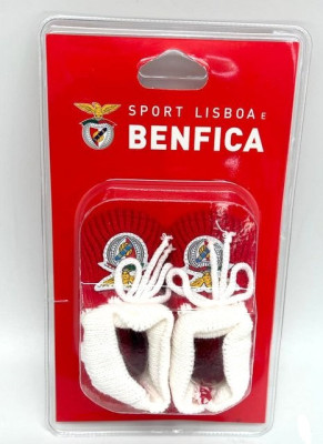 Botas de Bebe SL Benfica Vermelho