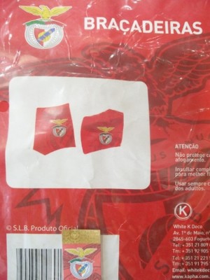 Braçadeiras Simbolo Benfica SLB