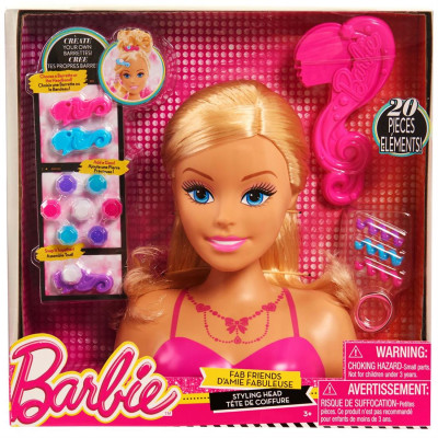 Busto pentear Barbie