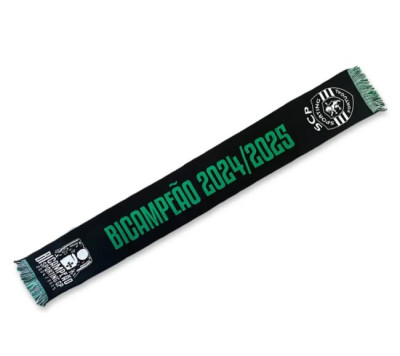 Cachecol Preto Sporting BiCampeão 24/25