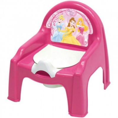 Cadeira bacio plástico para bebé de Princesas Disney
