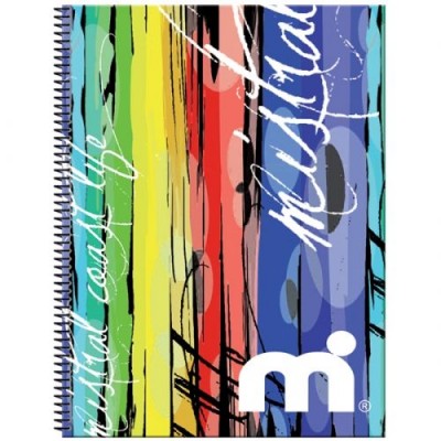 Caderno A4 120 folhas Mistral