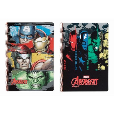 Caderno A4 argolas Vengadores Marvel -Gallery Edition