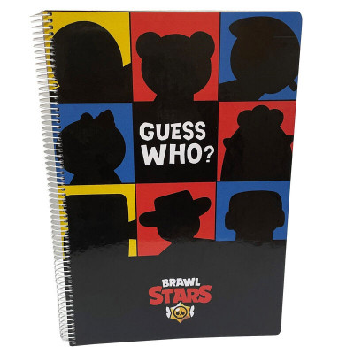 Caderno A4 Brawl Stars