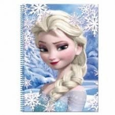 Caderno A4 Frozen Queen Elsa