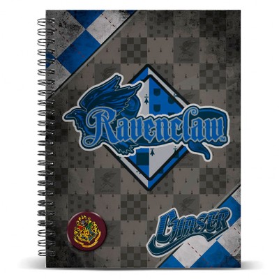 Caderno A5 21 cm Harry Potter - Quidditch Ravenclaw