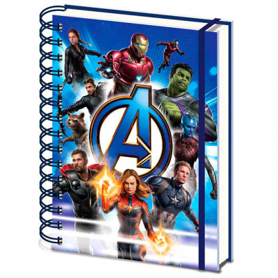 Caderno A5 Avengers Endgame