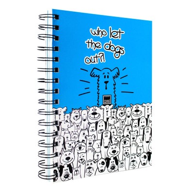Caderno A5 Dogs Out