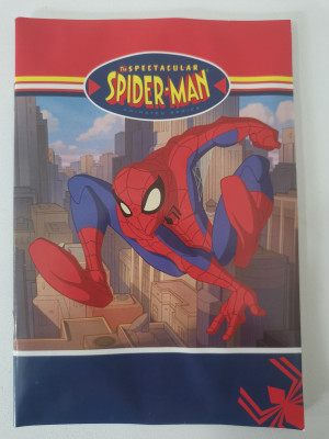 Caderno A5 Pautados Spiderman