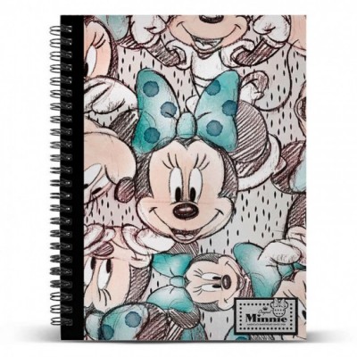 Caderno argolas Minnie Disney A5 - Drawing