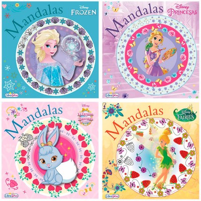 Caderno Colorir Mandalas Frozen Disney