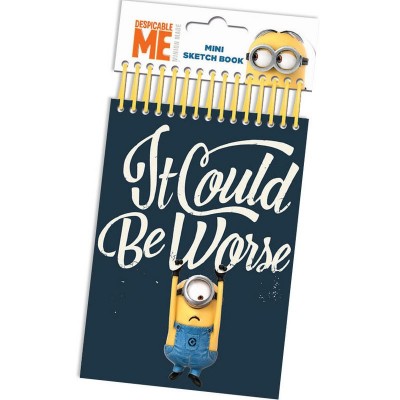 Caderno desenho Minions