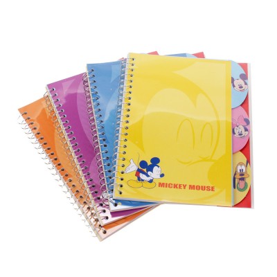 Caderno espiral Disney - Sortido