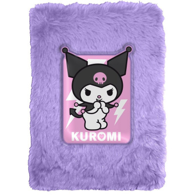 Caderno Peluche Kuromi Hello Kitty