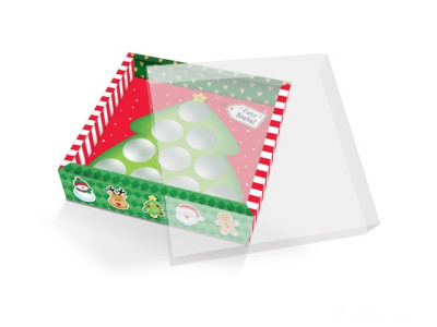 Caixa 10 Brigadeiros Pinheiro Natal Caixa 10 Brigadeiros Pinheiro Natal