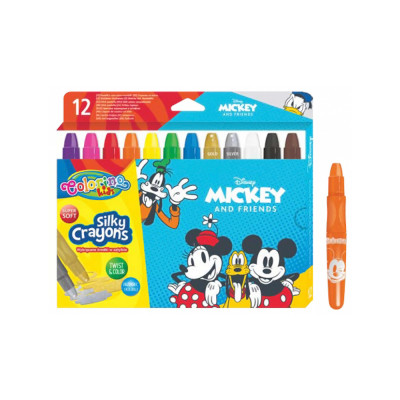 Caixa 12 Crayons Mickey Colorino