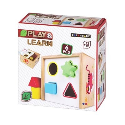 Caixa actividades madeira Play & Learn