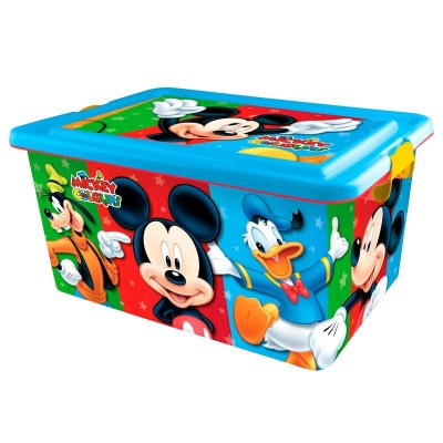 Caixa Arrumação 23 lt de Mickey Disney