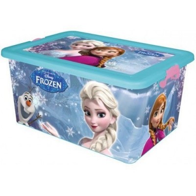 Caixa arrumação brinquedos 35 lt. Frozen