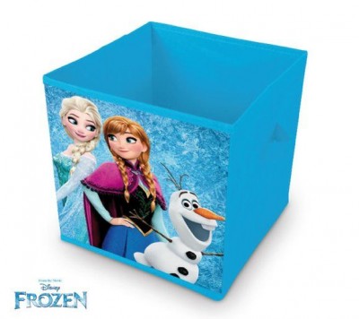 Caixa arrumação cubo de Frozen