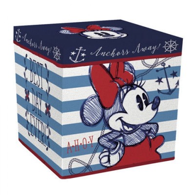 Caixa arrumação + Puff  Minnie Mouse