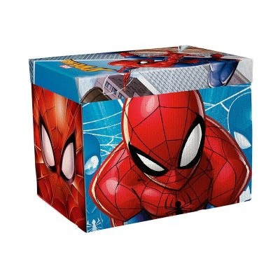 Caixa Arrumação Spiderman c/ Tapete