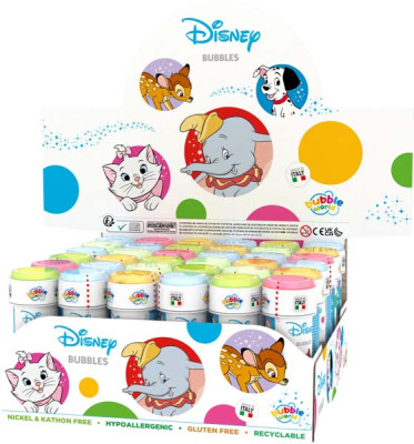 Caixa de 36 Bolas Sabão Disney Clássicos
