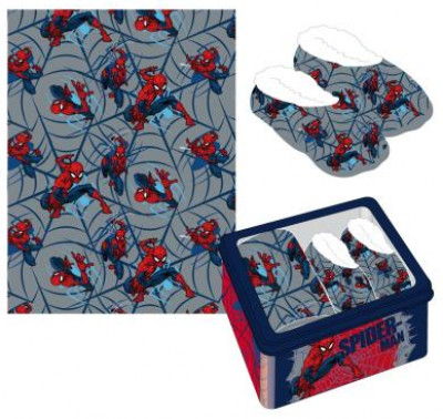 Caixa Metálica Homem-Aranha Marvel