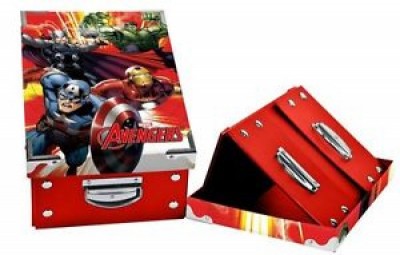 Caixa rectangular dobrável Avengers