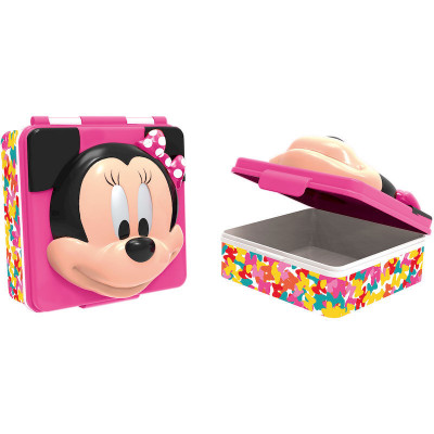 Caixa Sanduicheira Minnie 3D Disney