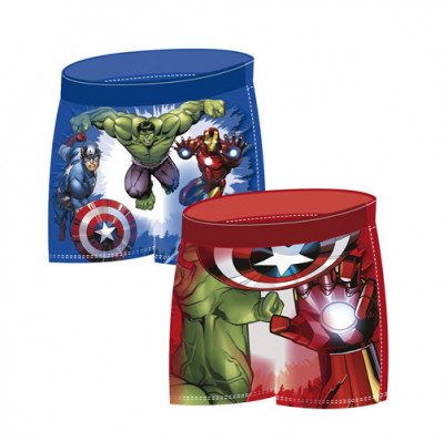 Calção Banho Boxer Avengers Sortido