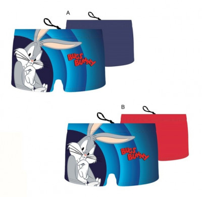 Calção Banho Boxer Bugs Bunny Sortido