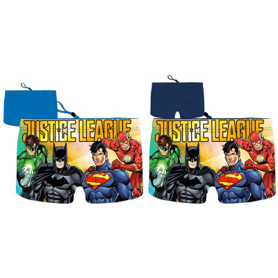 Calção Banho Boxer Liga da Justiça DC Comics Sortido