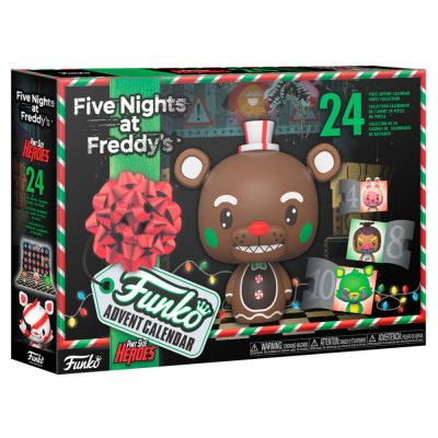 Calendário Advento Funko Pop Five Night At Freddy´s Blacklight 2021