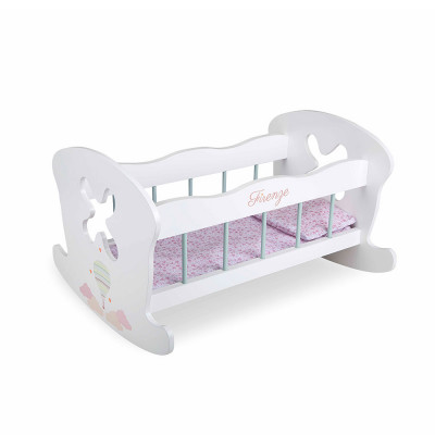 Cama Balancé Madeira Bonecas 50cm