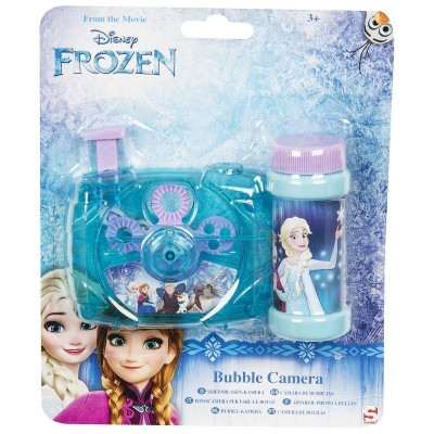 Câmara + bolas sabão Frozen Disney