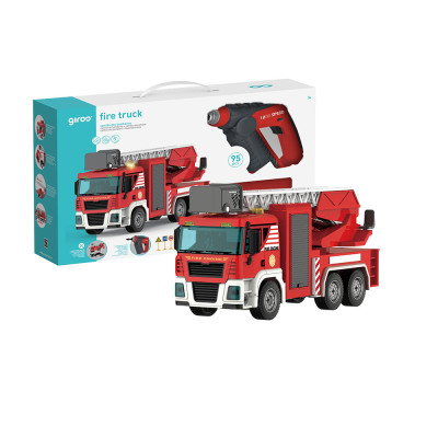 Camião Bombeiros DIY L&S 95 peças