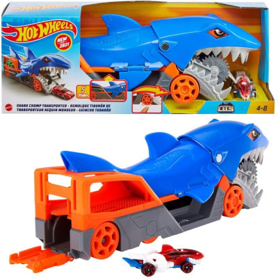 Camião de Transporte Tubarão Hot Wheels