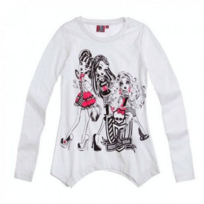 Camisola manga comprida protagonistas Monster High