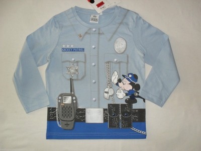 Camisola Sweat Disney luxo mickey policia