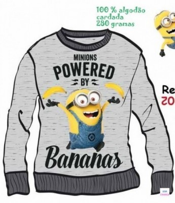 Camisola Sweat Minions Disney