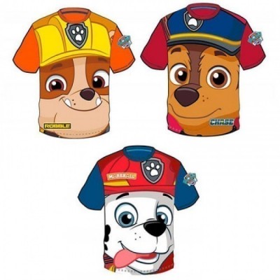 Camisola T-Shirt Patrulha Pata Sortidas Aventureiros